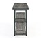 Alaterre Furniture Pomona 48" Metal and Wood Media/Console Table, Slate Gray AMBA10SG - alternate 8
